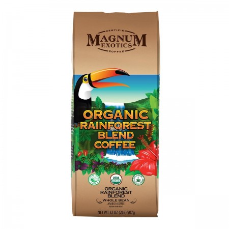 Magnum 熱帶雨林有機咖啡豆907公克