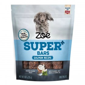 Zoe Super Bars 鮭魚片狗零食 皮膚毛髮配方 907公克